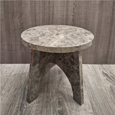 手作小圓椅 | 磐岩 (結晶紋)